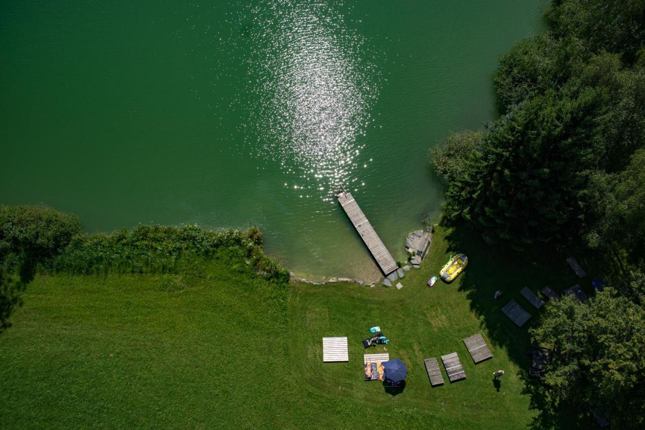 Ferienparadies Hecher Maltschachersee Feldkirchen in Kärnten Екстериор снимка