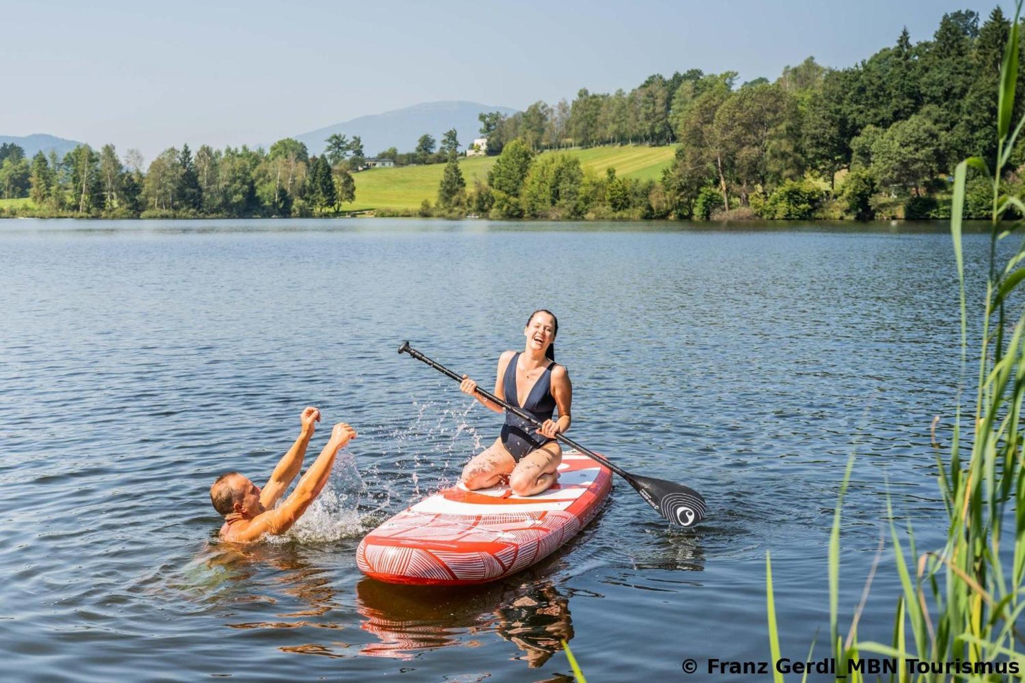 Ferienparadies Hecher Maltschachersee Feldkirchen in Kärnten Екстериор снимка
